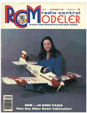 (image for) September 1982 RCModeler - Click Image to Close
