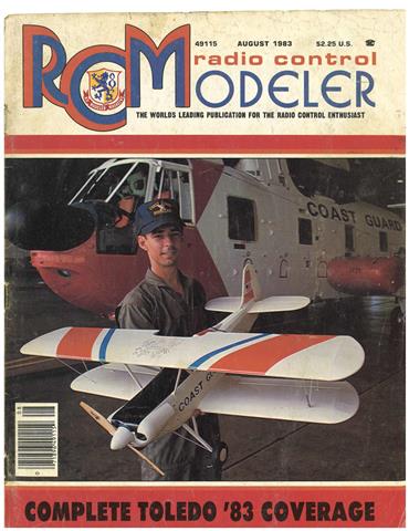 (image for) August 1983 RCModeler - Click Image to Close