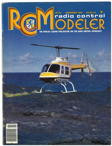 (image for) November 1984 RCModeler