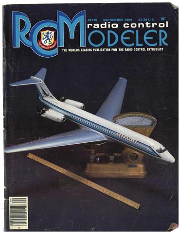 (image for) September 1984 RCModeler - Click Image to Close