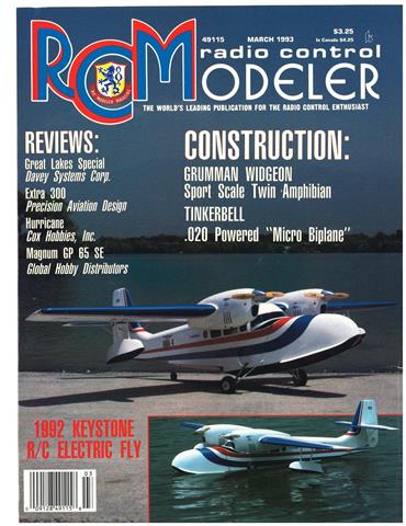 (image for) March 1993 RCModeler
