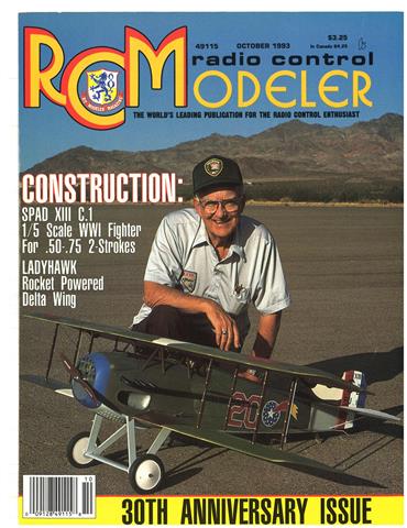 (image for) October 1993 RCModeler