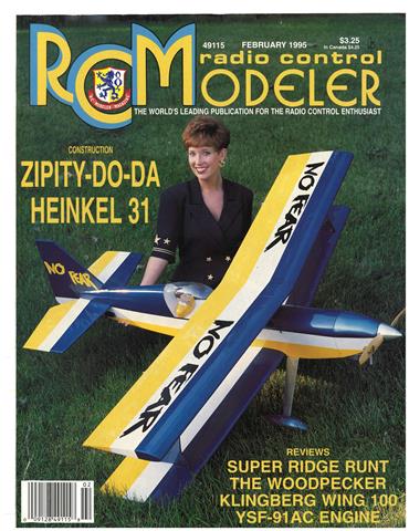 (image for) February 1995 RCModeler