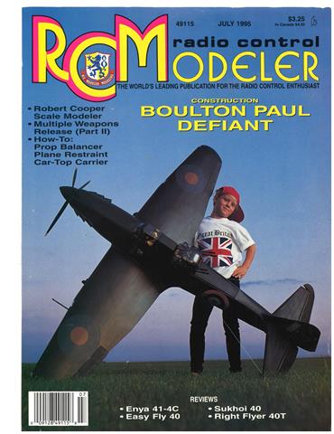 (image for) July 1995 RCModeler
