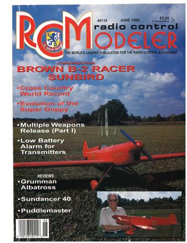 (image for) June 1995 RCModeler