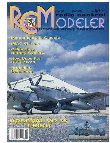 (image for) May 1995 RCModeler