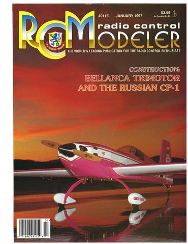 (image for) January 1997 RCModeler