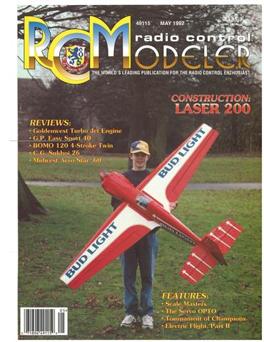 (image for) May 1997 RCModeler