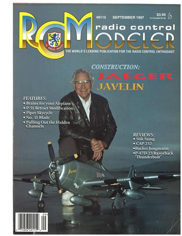 (image for) September 1997 RCModeler