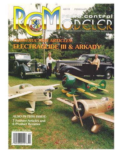 (image for) February 1998 RCModeler - Click Image to Close