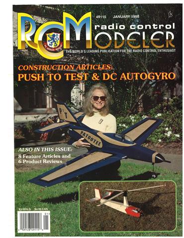 (image for) January 1998 RCModeler - Click Image to Close