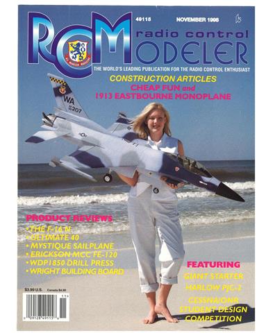 (image for) November 1998 RCModeler - Click Image to Close