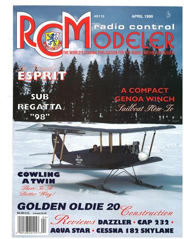 (image for) April 1999 RCModeler