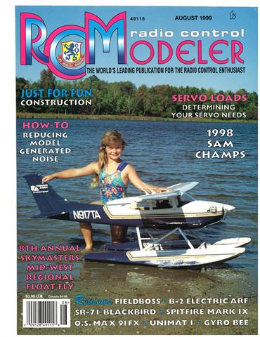 (image for) August 1999 RCModeler - Click Image to Close