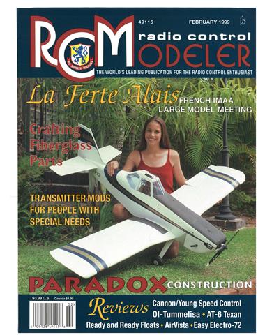 (image for) February 1999 RCModeler - Click Image to Close