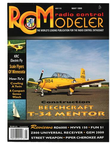 (image for) May 1999 RCModeler - Click Image to Close