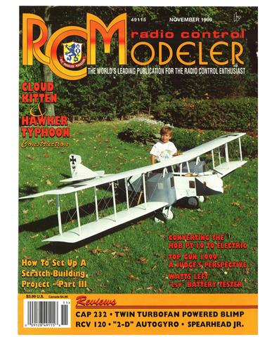 (image for) November 1999 RCModeler