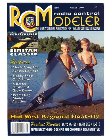 (image for) August 2000 RCModeler