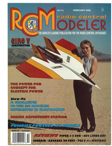 (image for) February 2000 RCModeler - Click Image to Close