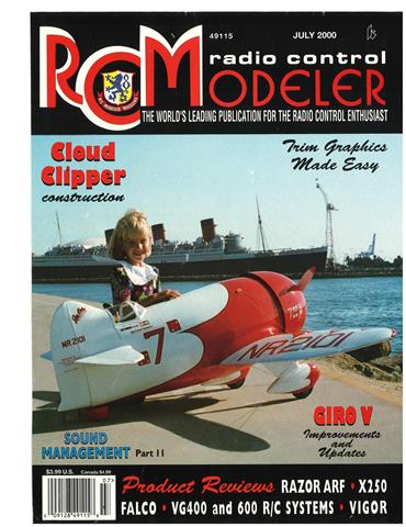 (image for) July 2000 RCModeler
