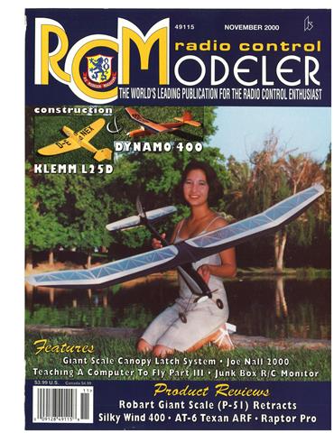 (image for) November 2000 RCModeler