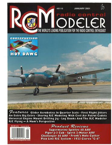 (image for) January 2001 RCModeler