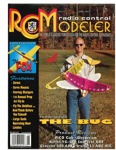 (image for) June 2001 RCModeler - Click Image to Close