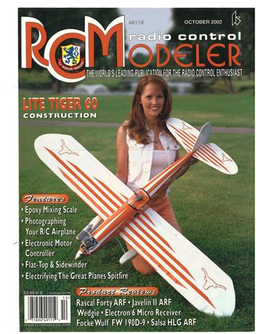 (image for) October 2002 RCModeler