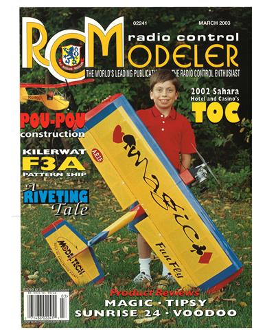 (image for) March 2003 RCModeler