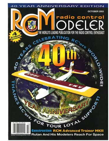 (image for) October 2003 RCModeler