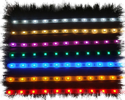 (image for) Super Bright 60 Black Background RGB LED Strips
