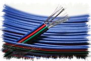 (image for) 4 conductor cable for RGB lights - Click Image to Close