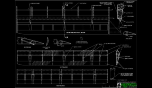 (image for) 1/4 Scale Aileron plans for Balsa USA Cub - Click Image to Close