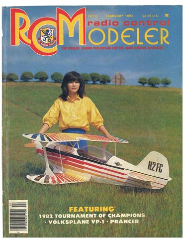 (image for) February 1983 RCModeler - Click Image to Close