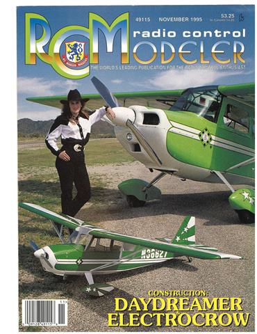 (image for) November 1995 RCModeler