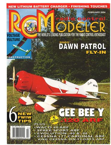 (image for) February 2004 RCModeler
